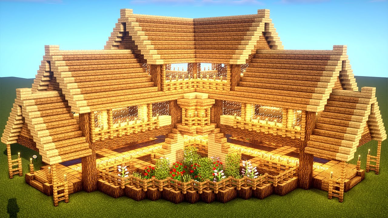 Planos para casas de Minecraft grandes