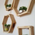 Accesorios decorativos de madera modernos
