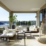 Accesorios decorativos para balcones y terrazas modernas