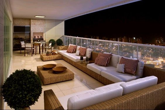 Diseños de balcones y terrazas modernos