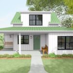 Ideas de fachadas de casas pequeñas de dos pisos
