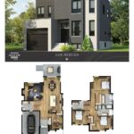 Planos de casas minimalistas de dos plantas