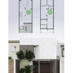 Planos de casas minimalistas de dos plantas