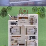 Planos de casas modernas de 3 dormitorios