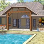 Planos de casas con piscina