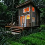 Diseños de casas de madera estilo resort