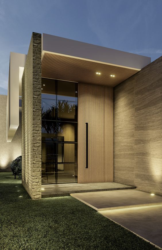 Casas doble altura minimalistas