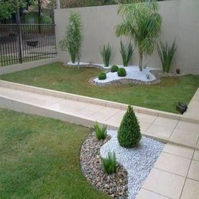 Jardín delantero simple