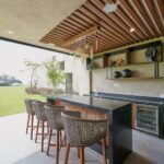 Terrazas con cocina exterior