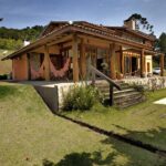 Ideas de casas de campo rusticas con chimenea