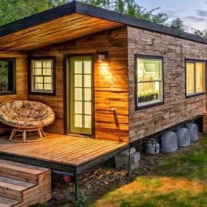 Bellas casas de campo de madera