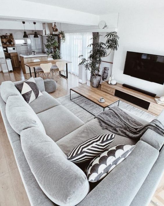 Diferentes estilos de salas de estar 