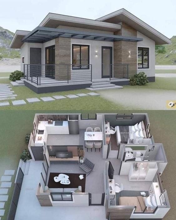 Diseños de casas pequeñas modernas