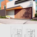 Free house plans with modern facades