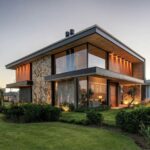 Diseños de casas de campo grandes modernas
