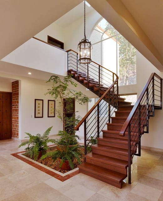 Diseños de escaleras de herrería