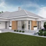 Ideas para casas con techo de teja gris