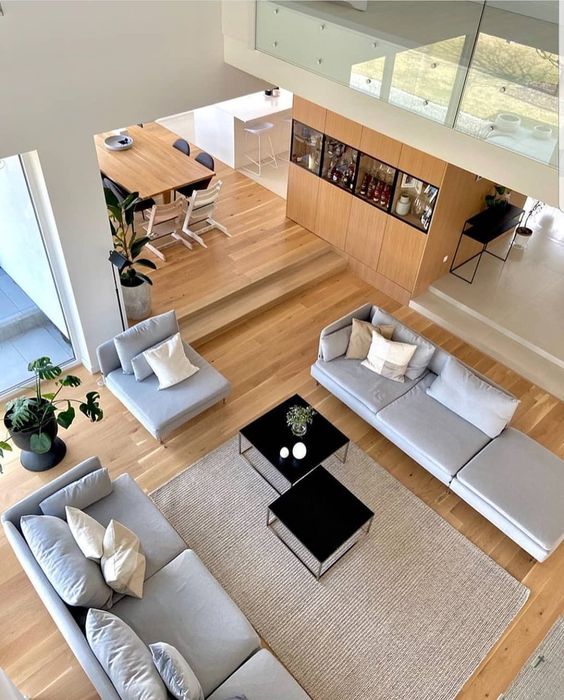 Interiores de casas modernas
