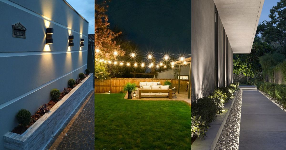 Increíbles ideas de lamparas de exterior para iluminar tu patio o jardín