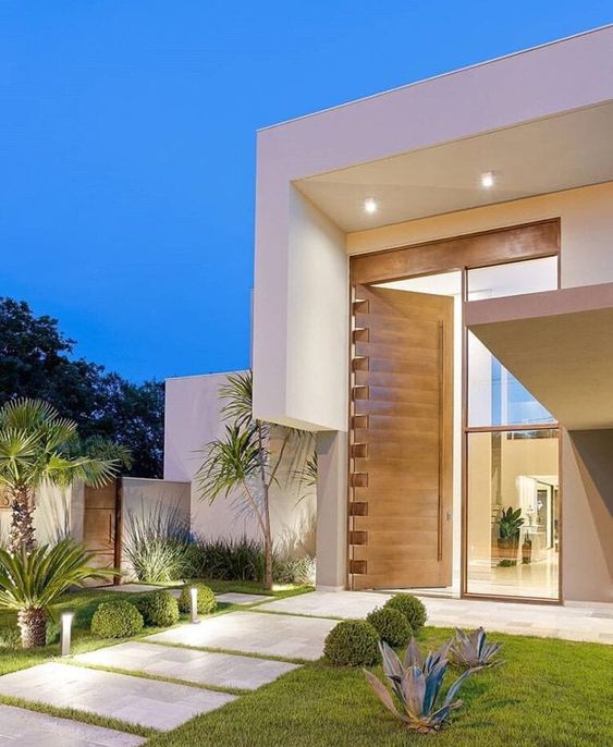 Diseños de casas modernas con elevación frontal