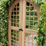 Ideas de puertas para jardín estilo rústico