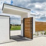 Puertas de jardín minimalistas