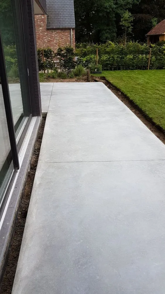 Ideas de pavimentación con cemento para jardines